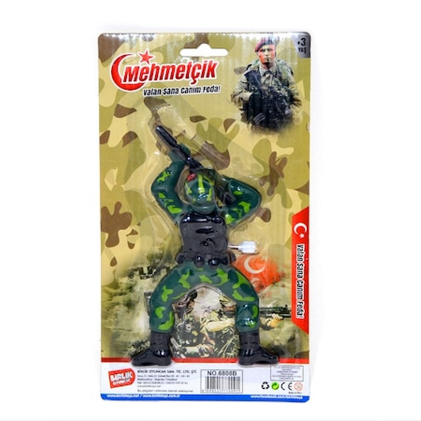 SÜRÜNEN ASKER KURMALI Kız Erkek Çocuk Oyuncak Eğitici Oyuncaklar - Image 1