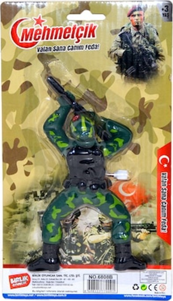 SÜRÜNEN ASKER KURMALI Kız Erkek Çocuk Oyuncak Eğitici Oyuncaklar - Image 1