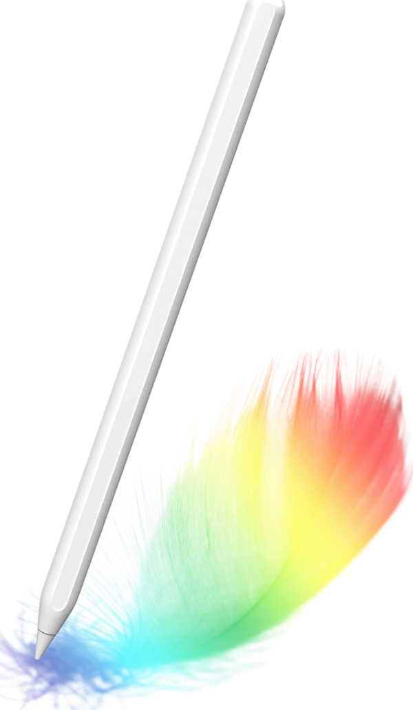 İpad Pro 11 inç M2 Çip Uyumlu Kablosuz Şarj Olabilen Palm Rejection ve Tilt Özellikli Stylus Pen - Image 1