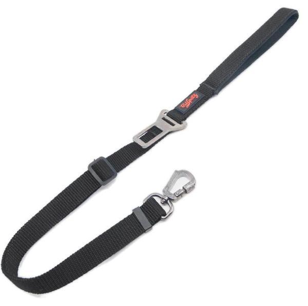 Tailpetz Araç Emniyet Kemeri Tokalı Kedi Köpek Gezdirme Kayışı M Siyah 102 cm - Image 1