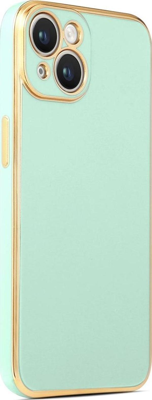 Kılıftech İphone 14 Plus Uyumlu Zore Bark Kılıf-Açık Yeşil - Image 1
