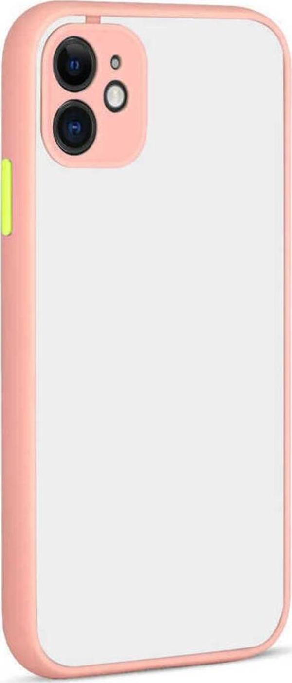 Lexroo İphone 11 Uyumlu Zore Hux Kapak-Pembe - Image 1