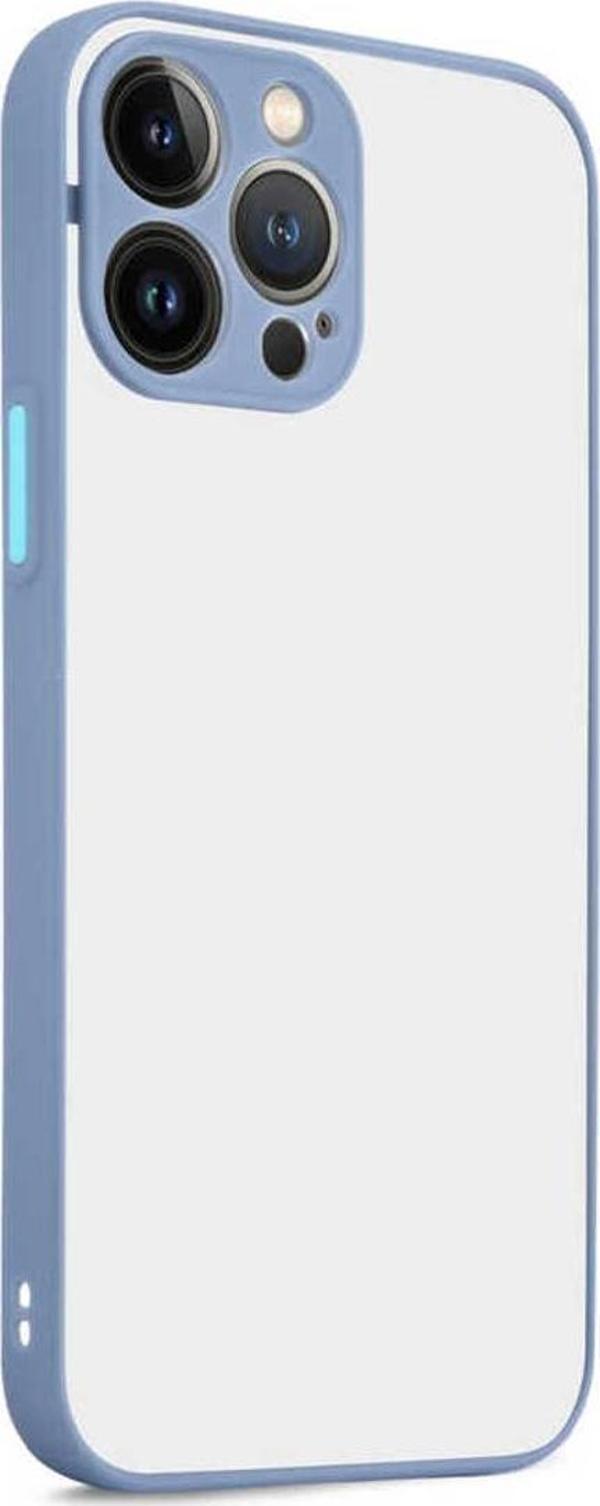 Safa İphone 13 Pro Uyumlu Zore Hux Kılıf-Mor - Image 1