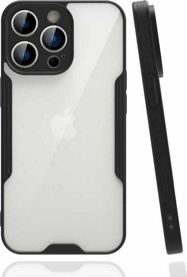 Zore İphone 14 Pro Max Uyumlu Parfe Kılıf-Siyah - Image 1