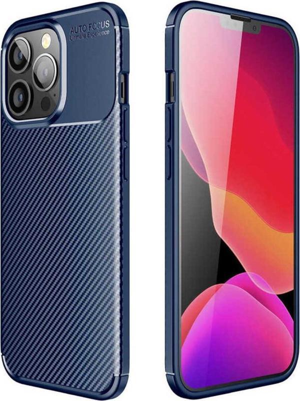 Kılıftech İphone 13 Pro Max Uyumlu Zore Negro Silikon Kılıf-Lacivert - Image 1