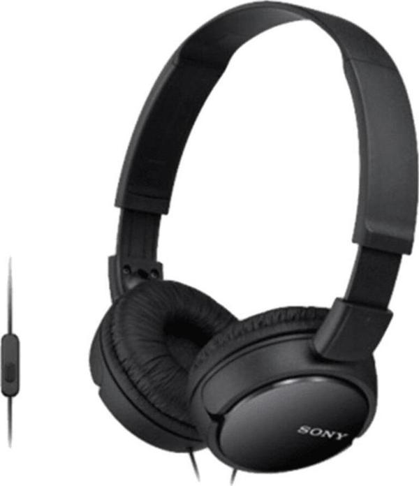 Sony MDR-ZX110APB Siyah Kulaküstü Mikrofonlu Kulaklık - Image 1