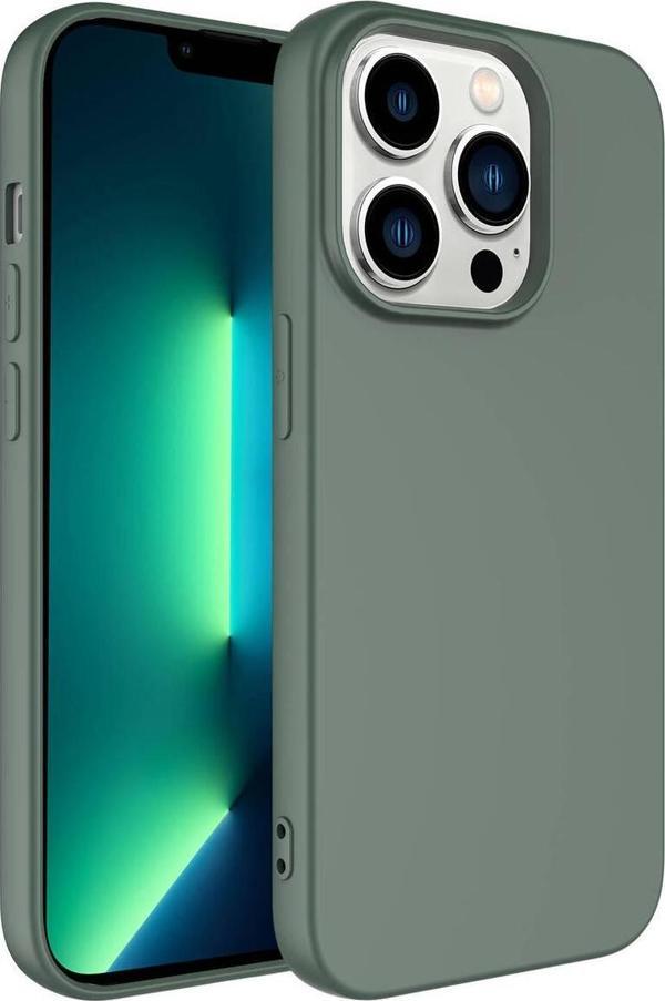 Zore İphone 14 Pro Uyumlu Lsr Lansman Kılıf-Koyu Yeşil - Image 1