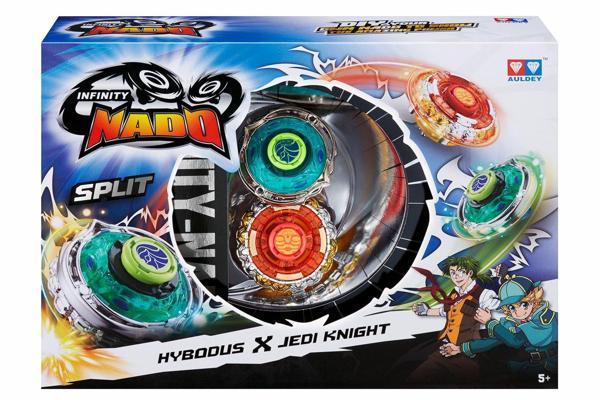 Infinity Nado Split Metal 2´li Set Hybodus Jedi Knight Kız Erkek Çocuk Oyuncak Eğitici Oyuncaklar - Image 1