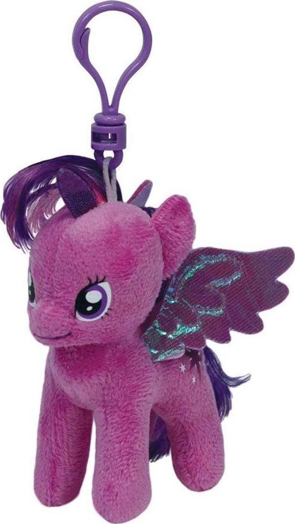 TY My Little Pony Twilight Sparkle Peluş Anahtarlık Kız Erkek Çocuk Oyuncak Eğitici Oyuncaklar - Image 1