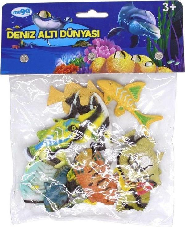 Poşetli Deniz Hayvanları Seri 1 Kız Erkek Çocuk Oyuncak Eğitici Oyuncaklar - Image 1