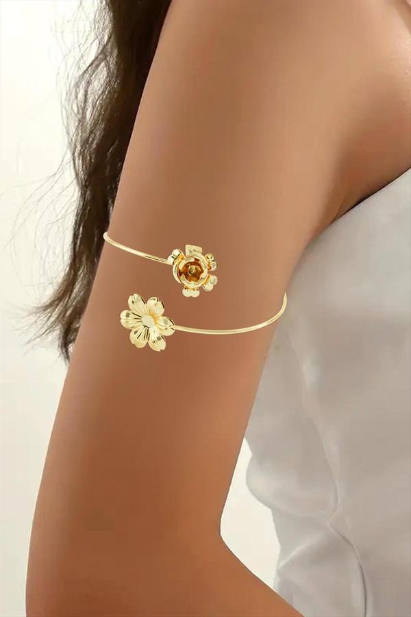 Avior Collection Gül Figürlü Üst Kol Pazu Bilekliği - Image 1