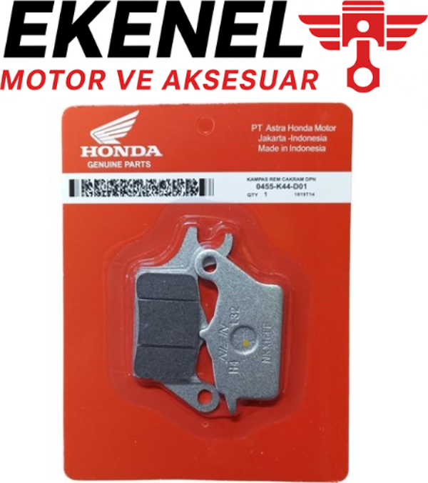 Honda DİO110 Ön Disk Fren Balatası İthal - Image 1