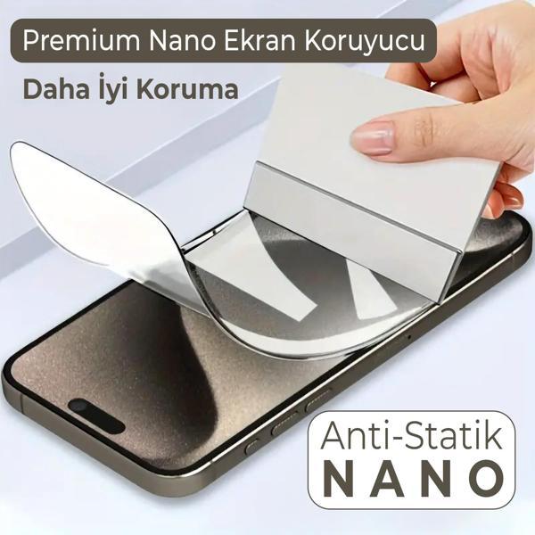 Casper Via M30 Uyumlu Nano Ekran Koruyucu Şeffaf Hd Esnek 250UM Kalın - MAXXPRO - Image 1