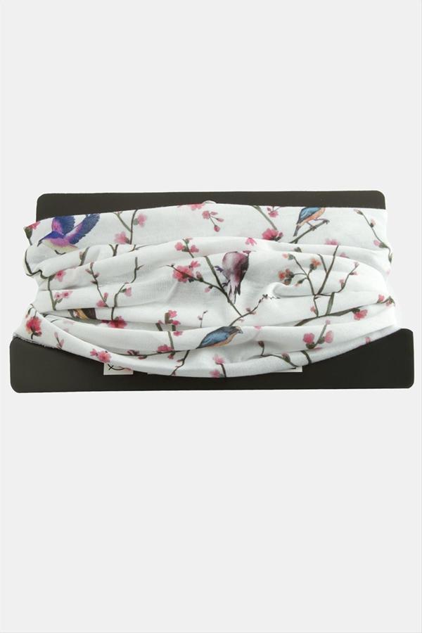 Avior Collection Kuş Desenli Baff Boyunluk - Image 1