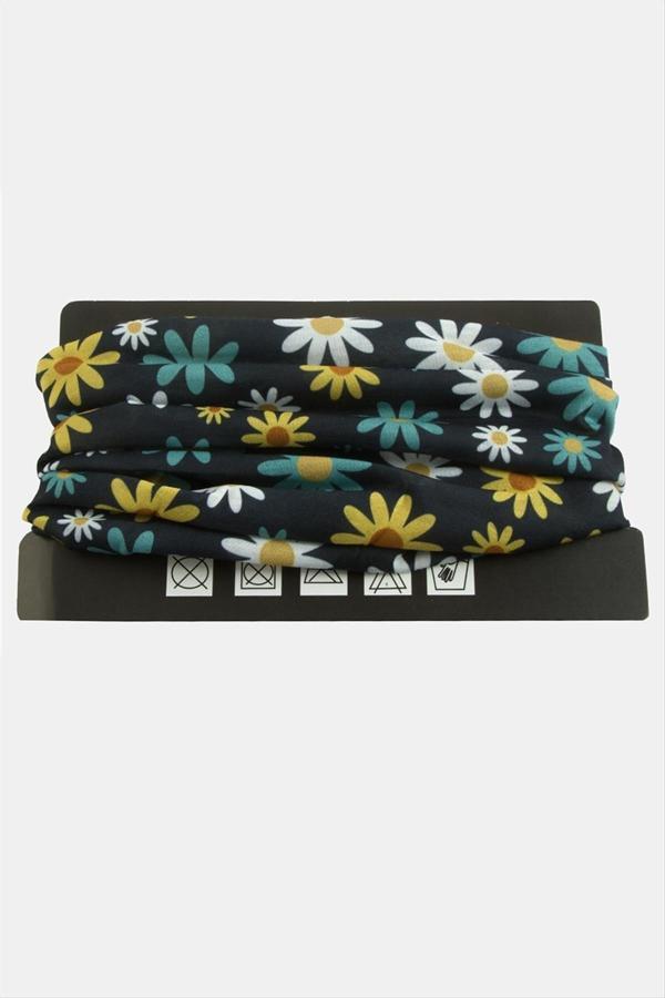 Avior Collection Papatya Desenli Baff Boyunluk - Image 1