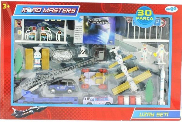 Die Cast Merdivenli Uzay Seti 30 Parça Jp8106 Kız Erkek Çocuk Oyuncak Eğitici Oyuncaklar - Image 1