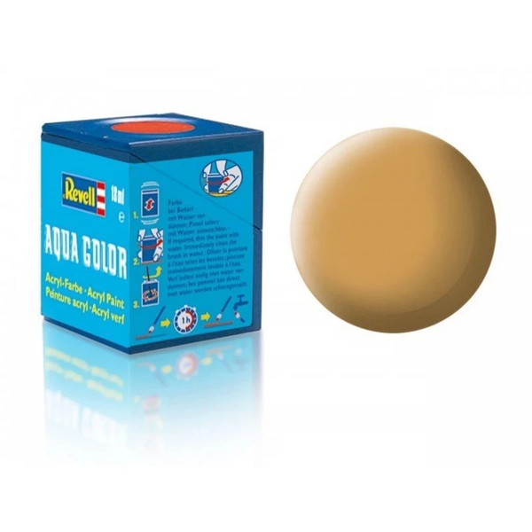 Aqua Color Ochre Brown - Mat Boya- 18 ml Kız Erkek Çocuk Oyuncak Eğitici Oyuncaklar - Image 1