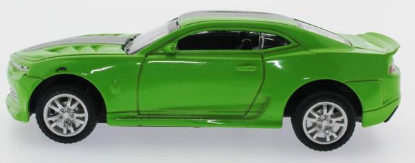 Çek Bırak Yeşil Metal Spor Araba K138A Kız Erkek Çocuk Oyuncak Eğitici Oyuncaklar - Image 1