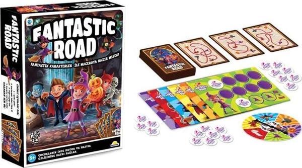 OYUN FANTASTİC ROAD Kız Erkek Çocuk Oyuncak Eğitici Oyuncaklar - Image 1