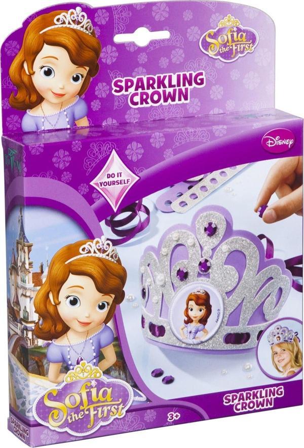 Disney Prenses Sofia Taç Yapım Seti Kız Erkek Çocuk Oyuncak Eğitici Oyuncaklar - Image 1