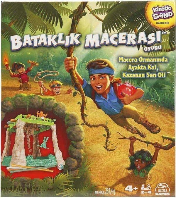 6066324 Bataklık Maceresı - Kinetic Sand Kız Erkek Çocuk Oyuncak Eğitici Oyuncaklar - Image 1