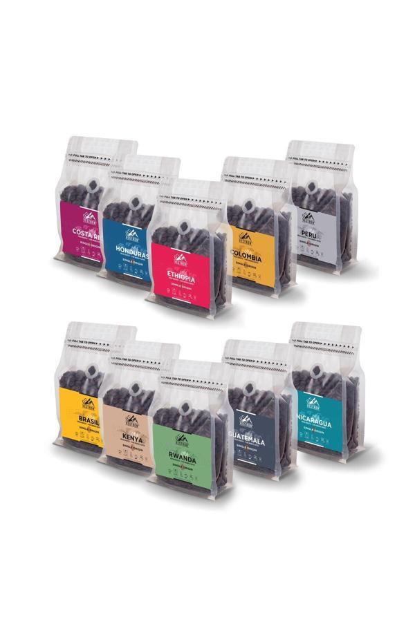 Vestron Coffee Works Dünya Kahveleri Seti 10X50Gr V10 - Image 1