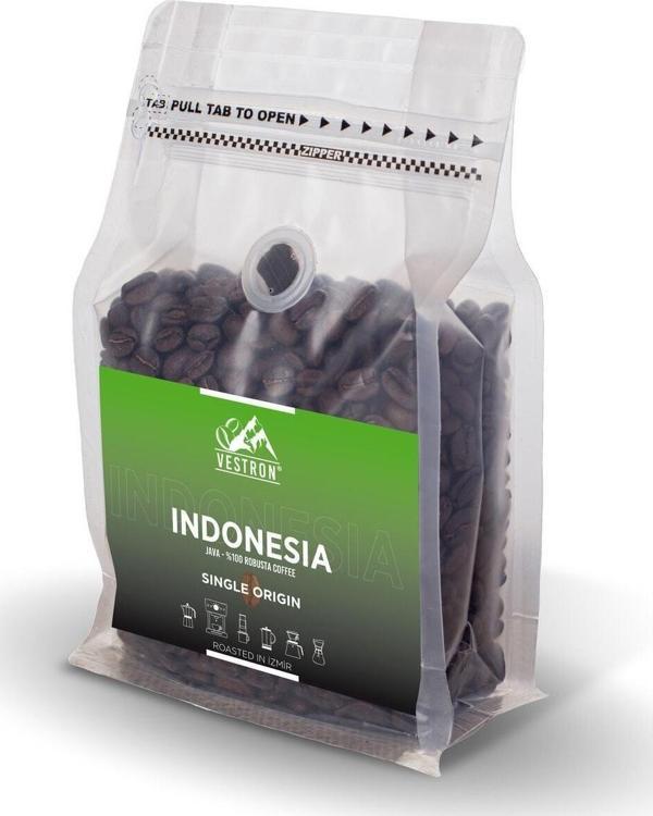 Vestron Endonezya Java Single Origin Filtre Kahve %100 Robusta 250Gr - Image 1