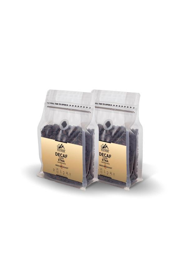 Vestron Colombia Supremo Decaf (Kafeinsiz) Caffè Etna Yöresel Filtre Kahve 2X250Gr - Image 1