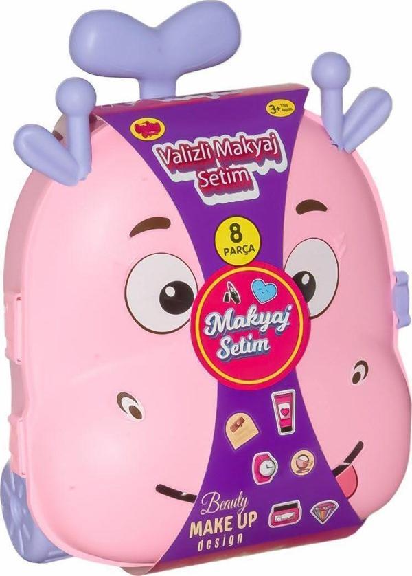 02615 Valizli Makyaj Seti -Oydaş Kız Erkek Çocuk Oyuncak Eğitici Oyuncaklar - Image 1