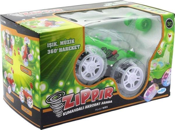 Uzaktan Kumandalı Takla Atan Zıppır Araba Kız Erkek Çocuk Oyuncak Eğitici Oyuncaklar - Image 1