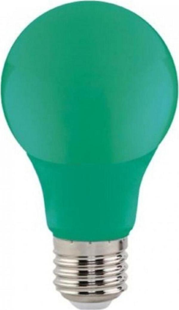 K2 Yeşil Renkli Led Ampul 5W E27 Duy - Image 1