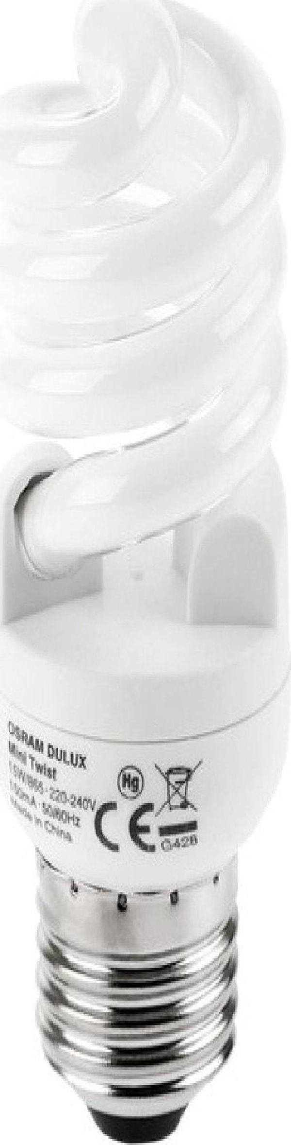 Osram 15W 70W 6500 K Beyaz E27 Beyaz Tassaruflu Spiral Ampül - Image 1