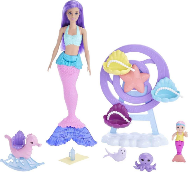 Barbie Dreamtopia Bebekleri ve Aksesuarları HLC30 Kız Erkek Çocuk Oyuncak Eğitici Oyuncaklar - Image 1