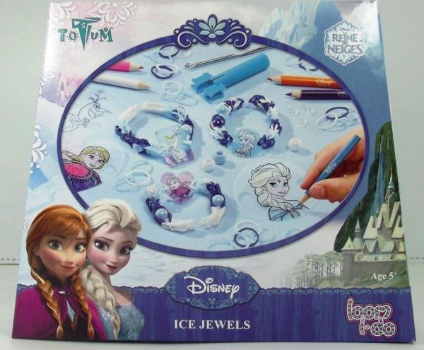 Disney Frozen Loom Bileklik Seti Kız Erkek Çocuk Oyuncak Eğitici Oyuncaklar - Image 1