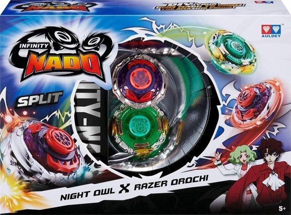 Infinity Nado Split Metal 2´li Set Night Owl Razer Orochi Kız Erkek Çocuk Oyuncak Eğitici Oyuncaklar - Image 1