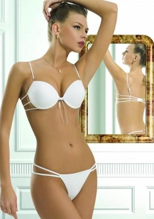 Le Jardin Destekli Sütyen String Taşlı Takım 6950 - Image 1