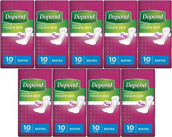 Depend Mesane Pedi Kadın Ekstra 90 Adet - Image 1