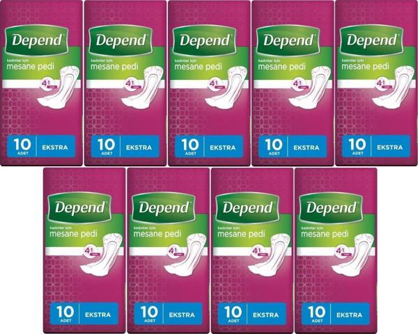 Depend Mesane Pedi Kadın Ekstra 90 Adet - Image 1