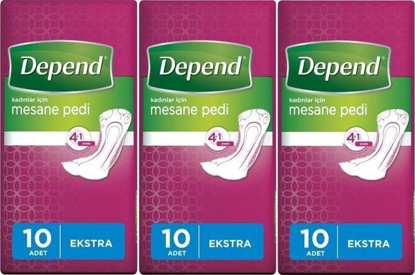 Depend Mesane Pedi Kadın Ekstra 30 Adet - Image 1