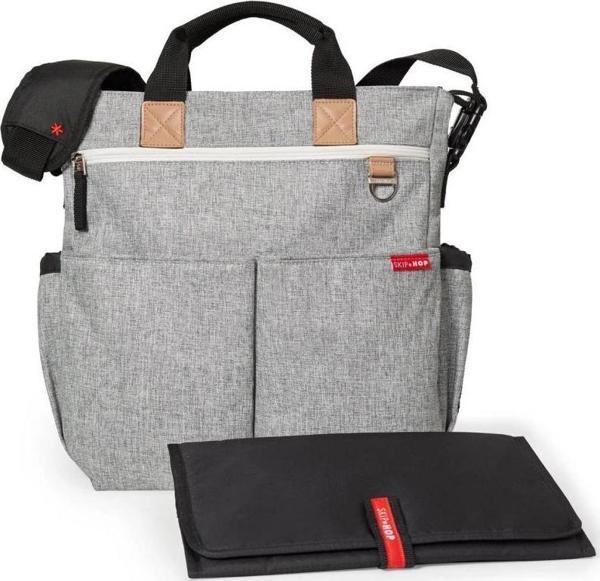 Nessiworld  Skip Hop Duo Orjinal Çanta Gri Melanj - Image 1