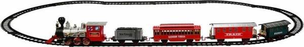 Nessiworld  Klasik Tren Seti Sesli ve Işıklı 22 Parça - Image 1