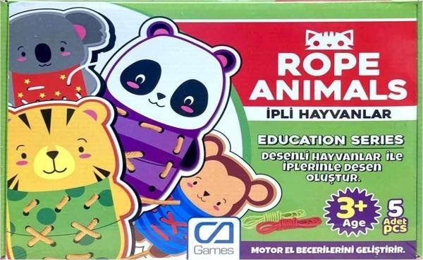 NessiWorld Rope Animals İpli Hayvanlar Kutu Oyunu - Image 1