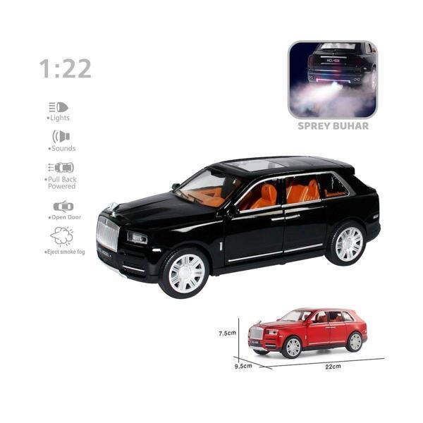 Öğretici Oyuncak HCL-501A Çek Bırak 1:22 Sesli Ve Işıklı Buharlı G-Lüx Metal Jeep Kız Erkek Çocuk Eğitici Öğretici Oy - Image 1
