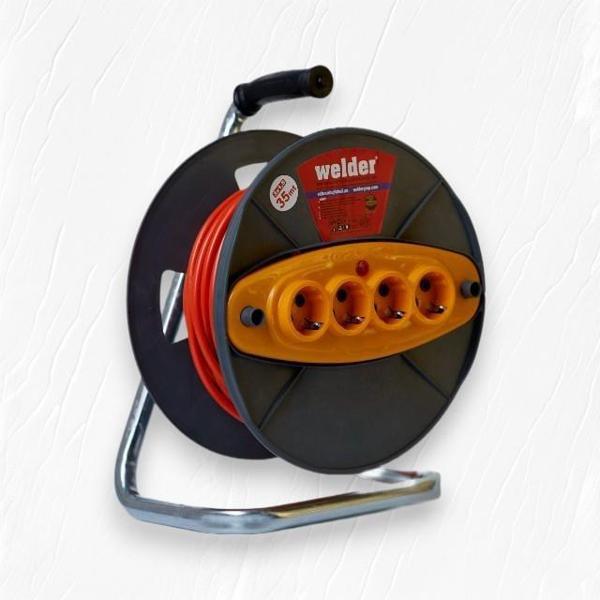 Welder Makaralı Uzatma Kablo 3x1,5mm 35 mt - Image 1