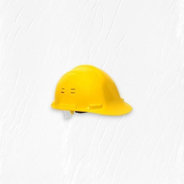 Essafe GE-1540 Hava Delikli Kulaklık Takılabilir Baret Sarı - Image 1