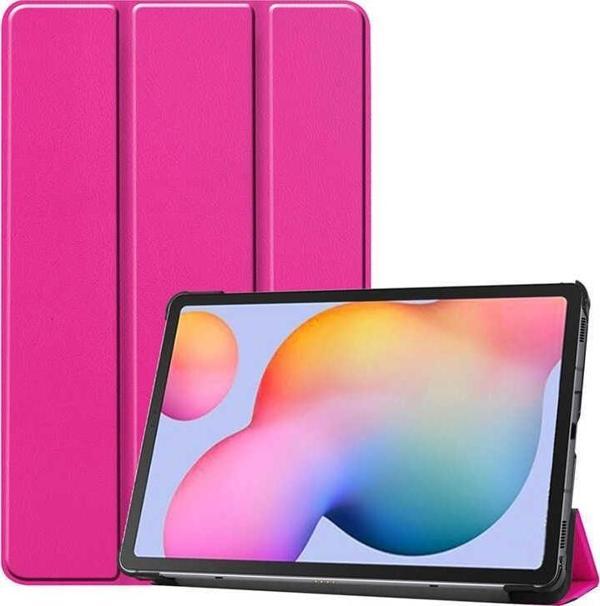 Huawei Mate Pad 10.4 Fuchsia Smart Cover Standlı 1-1 Kılıf - Image 1