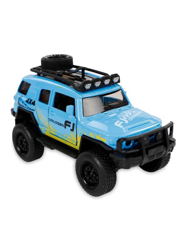 Çek Bırak Metal Off-Road Jeep Araba Mavi - Image 1