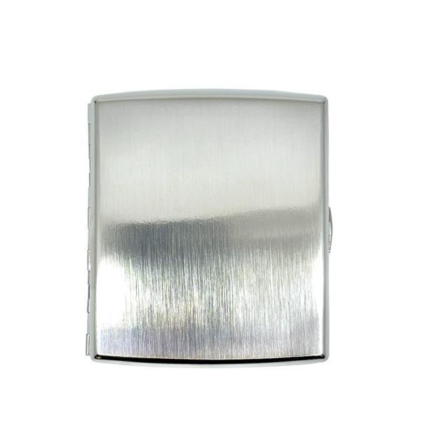 Winjet Gümüş Renk Metal Sigara Tabakası - 800910 - Image 1