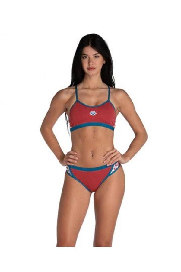 Arena Icons Bikini Cross Back Solid Kadın Mayo - Image 1