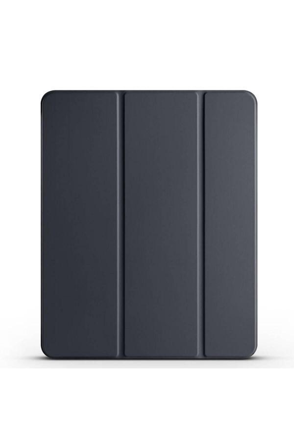Fly Gifts İpad Air 13 2025 M3 Zore Smart Cover Kalem Bölmeli Standlı 1-1 Kılıf - Siyah - Image 1